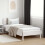 VidaXL vidaXL Headboard Bed Header Bed Headboard Panel White 100 cm Solid Wood Pine 3