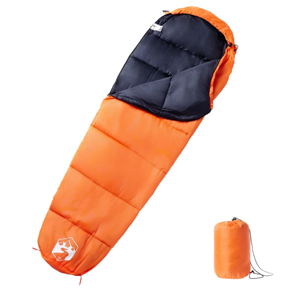 Vidaxl Mummy Sleeping Bag For Adults Camping Hiking Sleeping Bag 3 Seasons