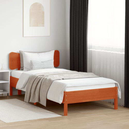 VidaXL vidaXL Headboard Bed Header Bed Headboard Wax Brown 100 cm Solid Wood Pine 2
