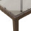 VidaXL vidaXL Gartentisch mit Glasplatte Braun 190x90x75 cm Poly Rattan 8