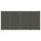 VidaXL vidaXL Gartentisch mit Glasplatte Braun 190x90x75 cm Poly Rattan 7