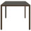 VidaXL vidaXL Gartentisch mit Glasplatte Braun 190x90x75 cm Poly Rattan 5