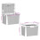 VidaXL vidaXL Gartentruhe Anthrazit 125 L PP 4