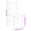 VidaXL vidaXL Dining Chairs Dining Room Kitchen Chair 2 pcs Grey Solid Wood Pine 9