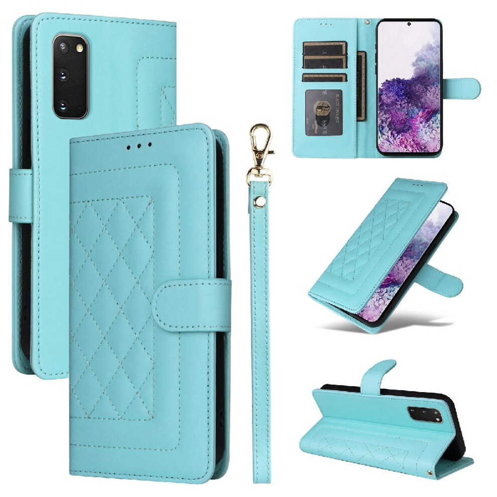 (Green) Flip Case For Samsung Galaxy S20 Simple Business Wallet Shockproof Flip Cover Leather Case Green 764762711368