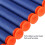 100 Pieces 7.2cm Suction Cup Darts Refill Bullets Foam 3