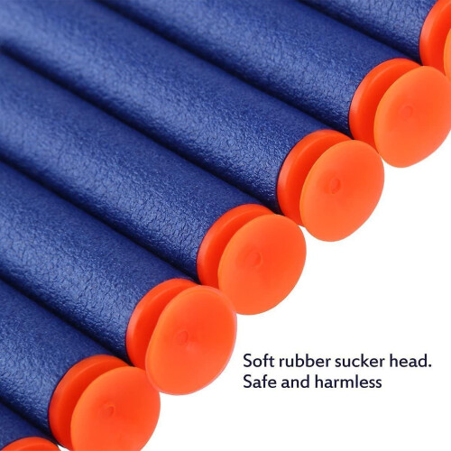 100 Pieces 7.2cm Suction Cup Darts Refill Bullets Foam 2
