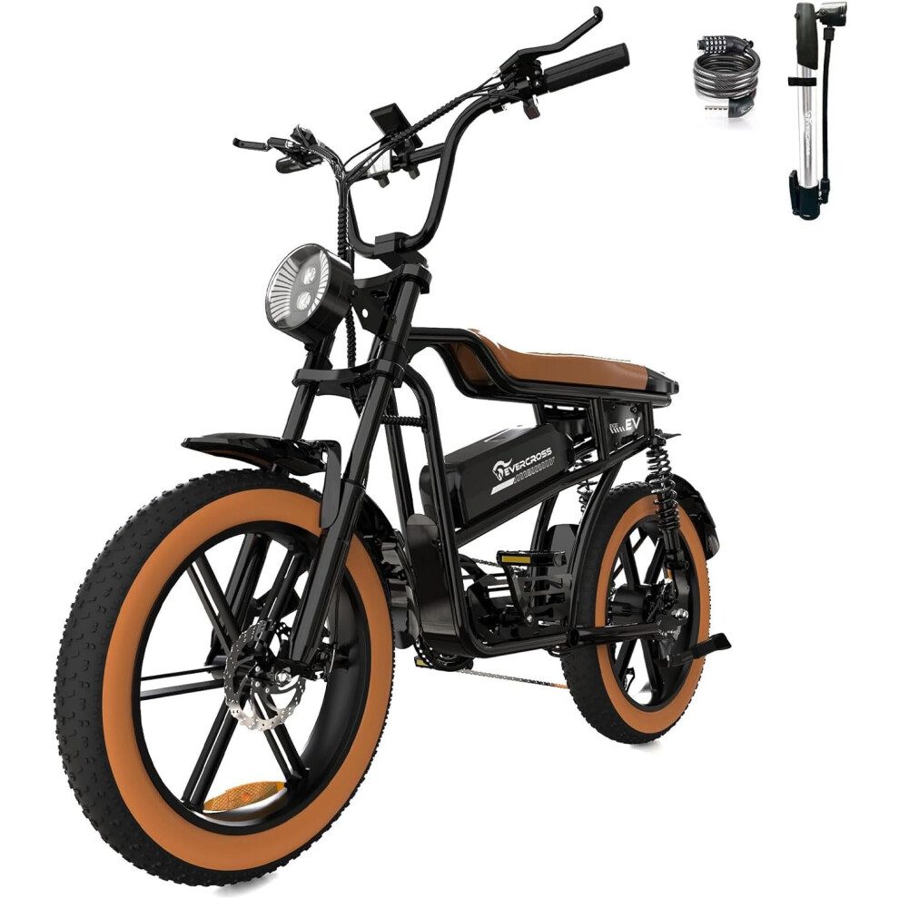 HITWAY EK30 Electric Bike, 20" x 4.0 Fat Tire Off-Road E Bike