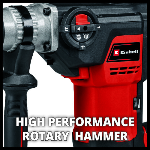 Einhell Einhell Rotary Hammer Drill Kit 1050W Impact Drilling Chiselling TE-RH 40 3F 2