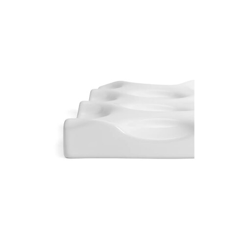 60 Crate Ceramic Fruit Bowl Platter For Limitless Food - White 1