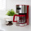 Koolatron Kenmore Aroma Control 12-Cup Programmable Coffee Maker, Red 3