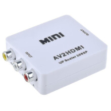 Off To 1080p Hdmi Adapter-(3x Rca) Ntsc/pal Compatible