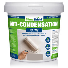 (5 Litres, Mountain Stone) Smartseal - Anti-Condensation Paint - Reduce Condensation on Walls and ceilings - Protect from Moisture