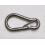 Stainless Steel Carbine Snap Hook with Safety Latch 8MM (Spring Lock) 1