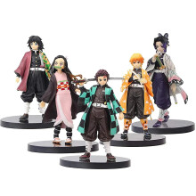 5 Pack Demon Slayer Figures,6.3 Inch Demon Slayer Action Figure,kochou Shinobur Pvc Toys,zenit Anime Figure