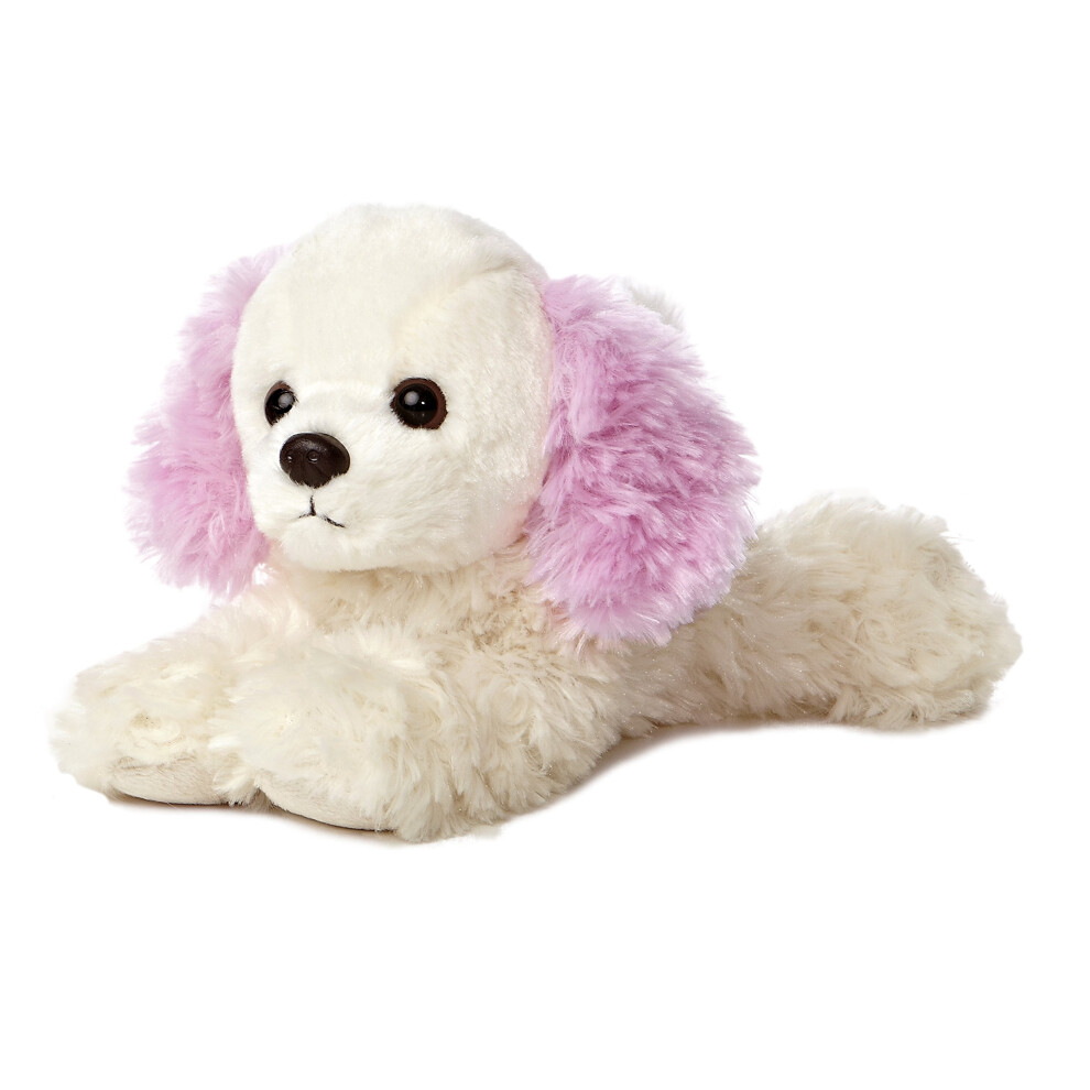 Aurora? Adorable Mini Flopsie? Chloe? Stuffed Animal - Playful Ease - Timeless Companions - White 8 Inches