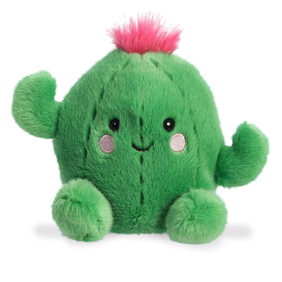 Aurora? Adorable Palm Pals? Prickles Cactus? Stuffed Animal - Pocket-Sized Fun - On-The-Go Play - Green 5 Inches