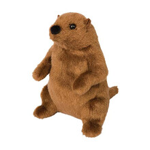 Douglas Mr G. Groundhog Plush Stuffed Animal - Soft, Realistic Groundhog Toy, Sits Up - 4074