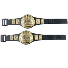 Lot de 2 ceintures de championnat Tag Team pour figurines de catch [5.75 Inches Long]