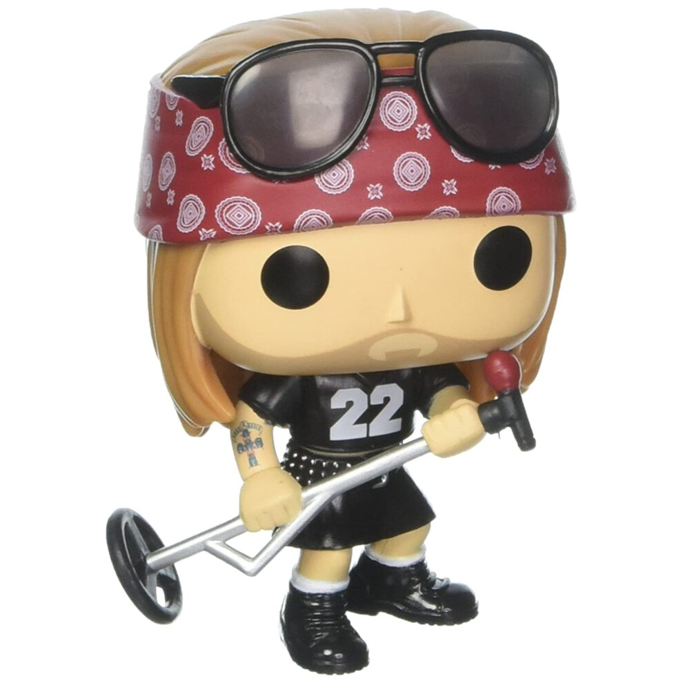 Funko Pop! Rocks: Music - Guns N Roses Axl Rose - Figura In Vinile Da Collezione - Idea Regalo - Merchandising Ufficiale - Giocattoli Per Bambini E Adulti - Music Fans - Figura Per I Collezionisti-image