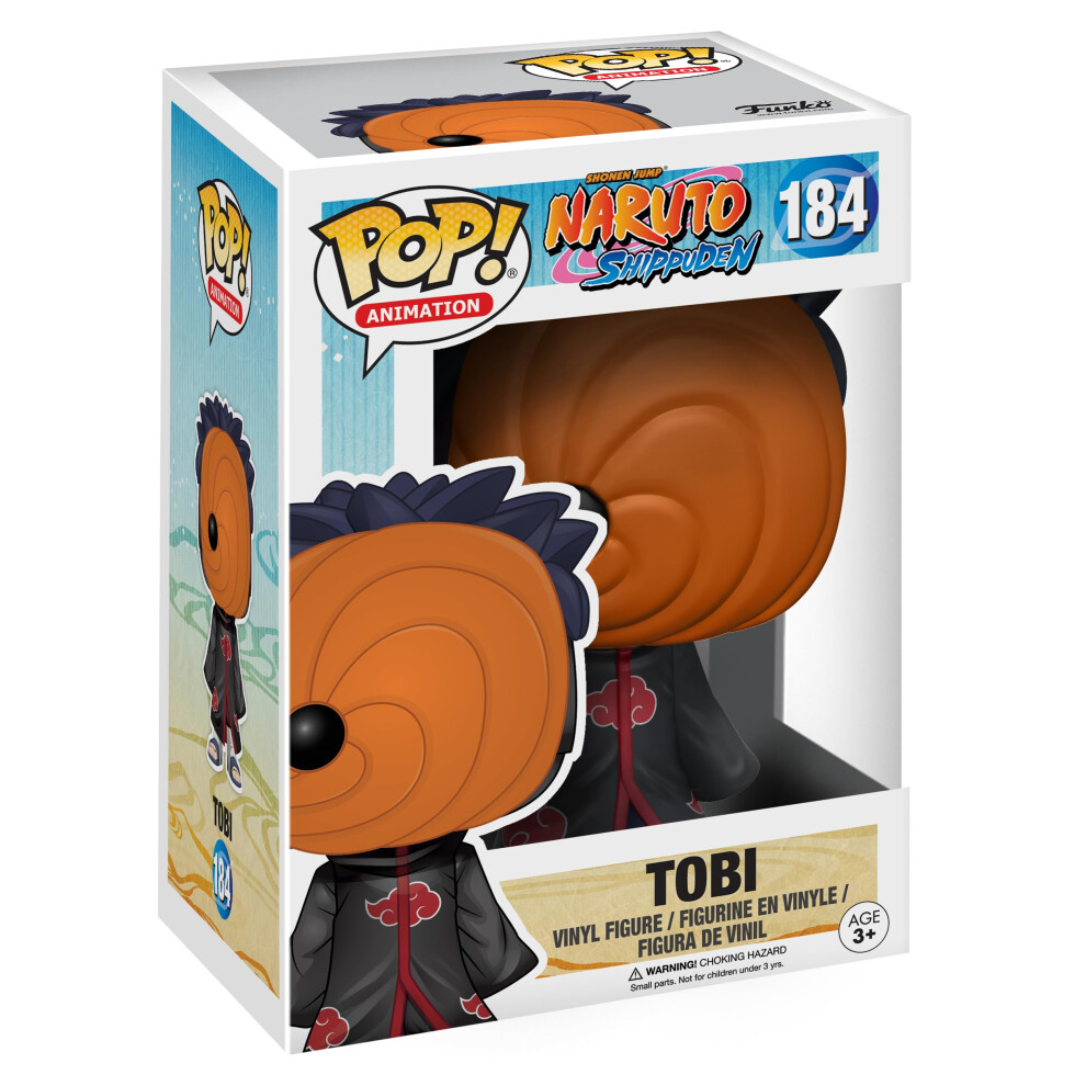 Funko POP Anime: Naruto Shippuden Tobi Toy Figure, Multicolor, One Size