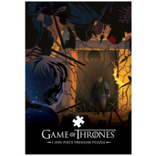 Game of Thrones Premium Puzzle: Hold The Door 1000 Piece Puzzle | A Beautiful Death Series Art Collectable Jigsaw Puzzles