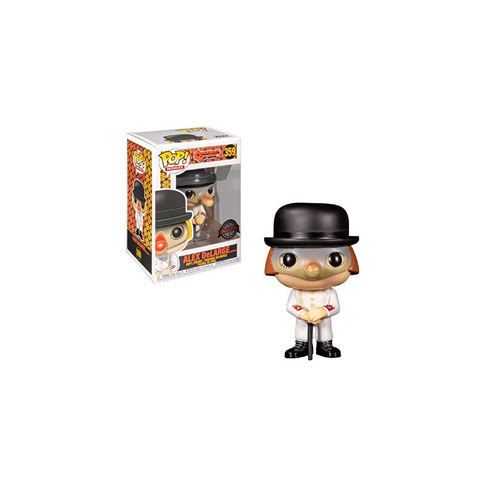 Funko Pop Clockwork Orange: Masked Alex DeLarge Collectible Figure, Multicolor