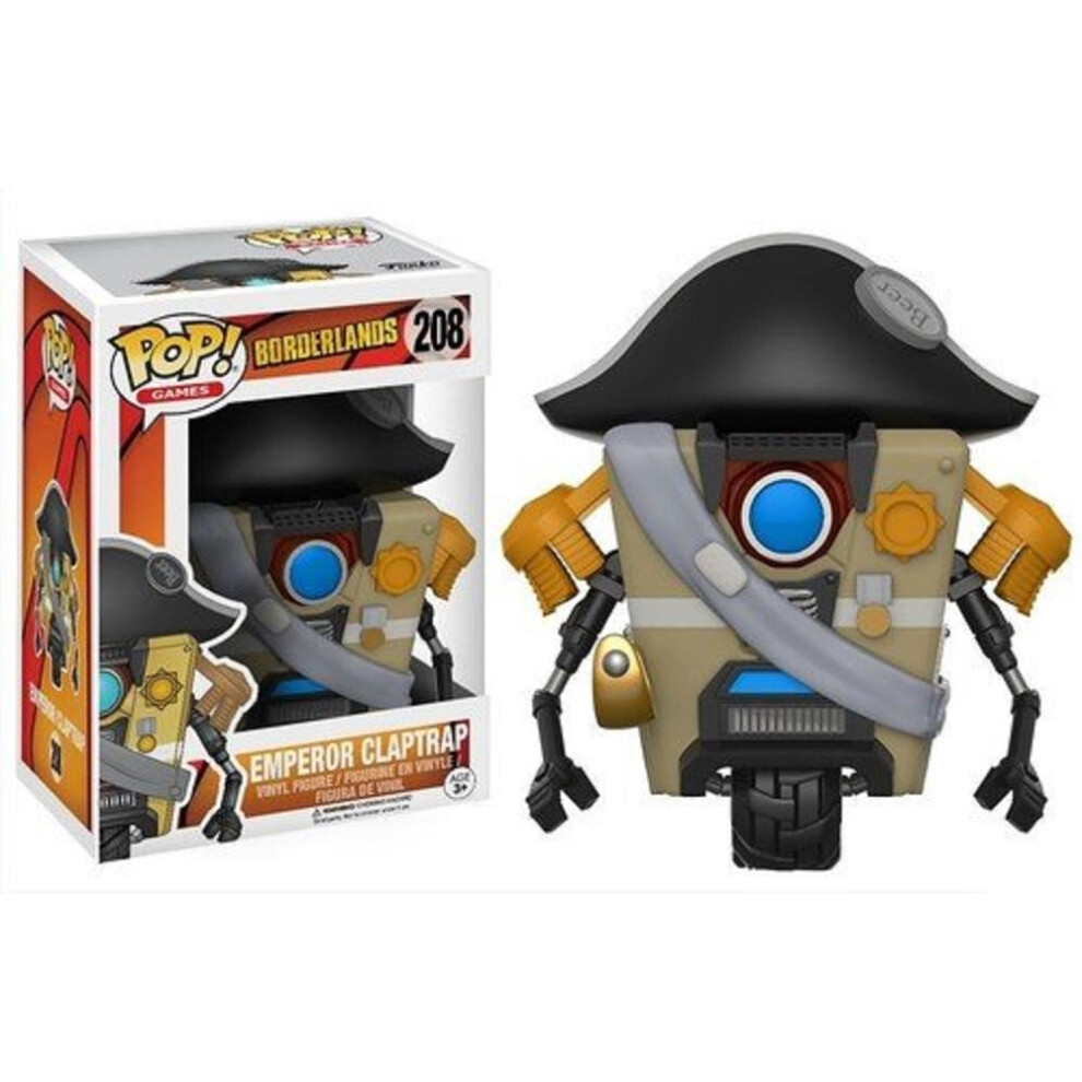 Funko POP Games Borderlands Emperor Claptrap Action Figure