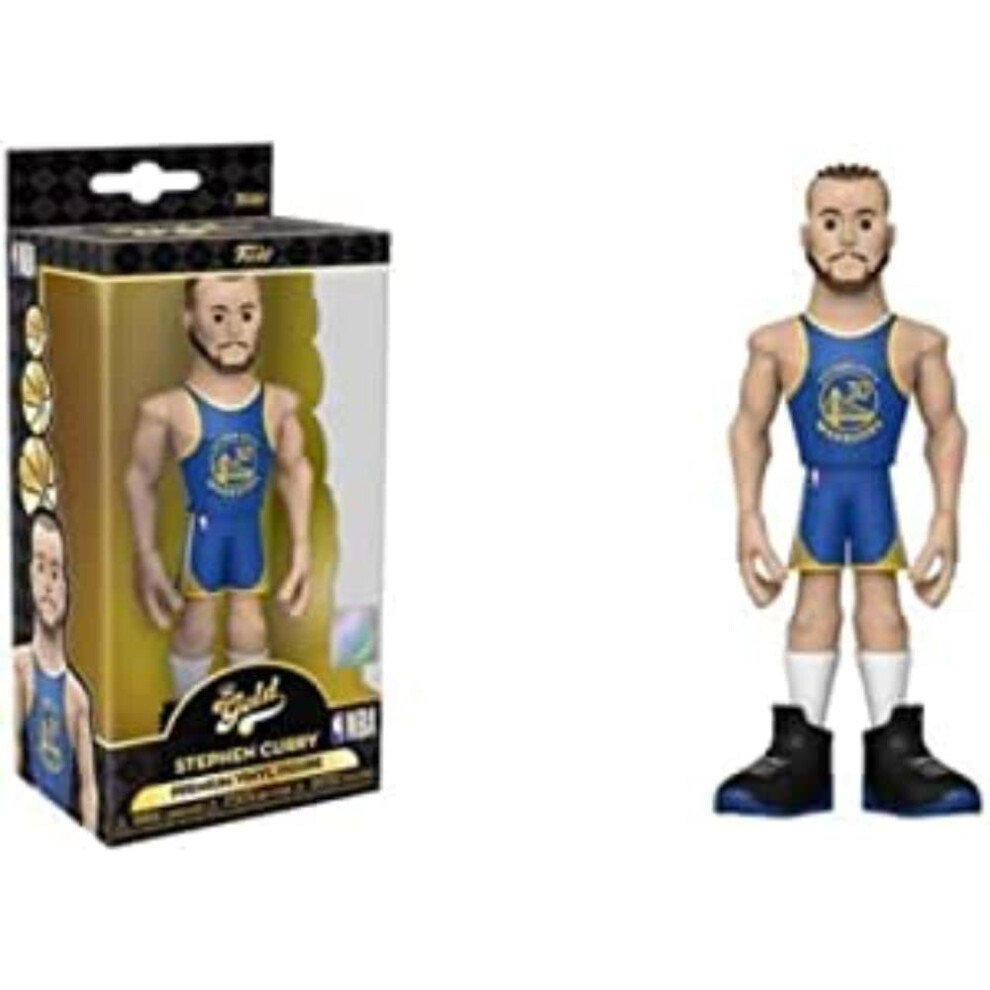 Funko Pop! Gold: Warriors - Steph Curry with Chase 5" (Styles May Vary)