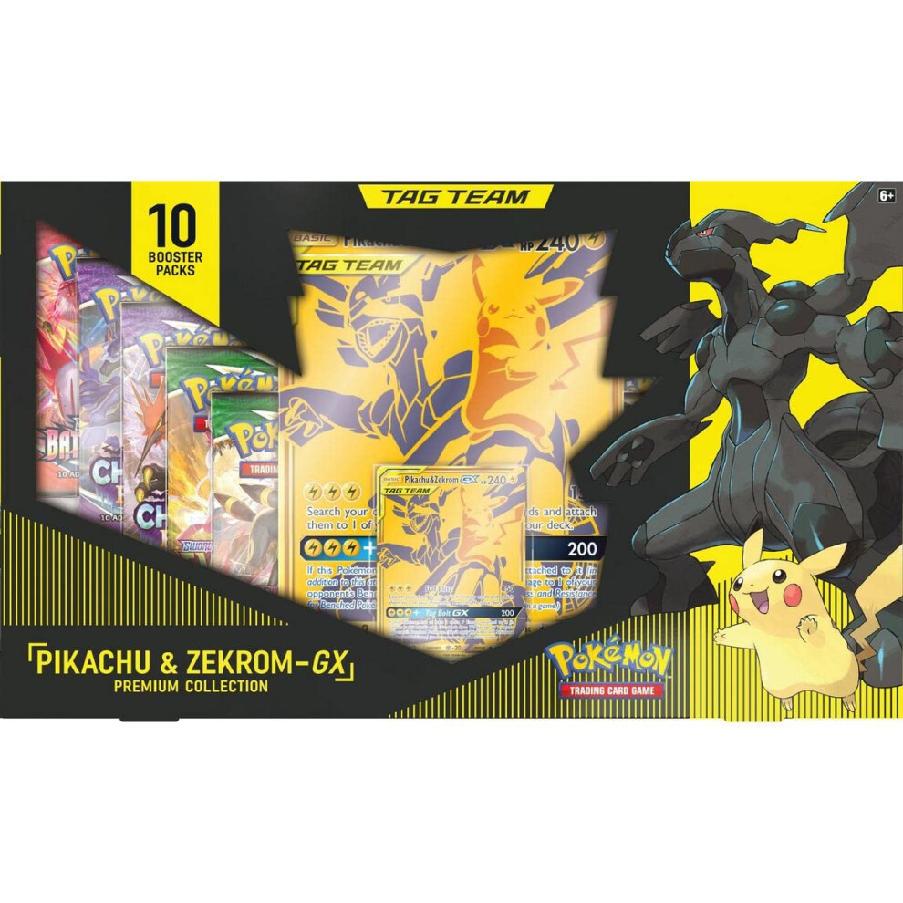 Pokemon Trading card game: Pikachu and Zekrom-gX Premium collection (Exclusive)