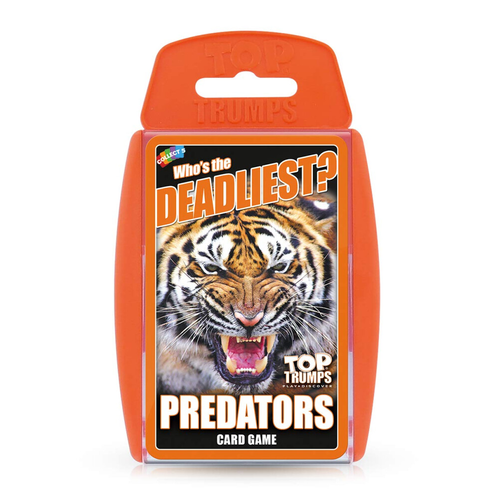 Predators Top Trumps Card Game