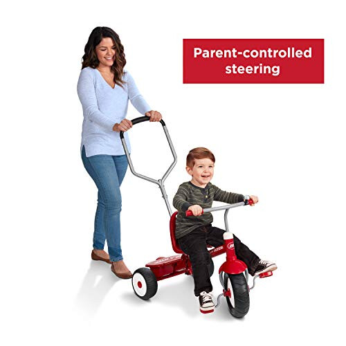 Radio Flyer Deluxe Steer & Stroll Trike 1