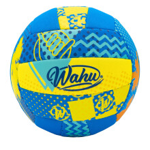 WAHU 100% Waterproof All-Purpose Pool Ball for Beach Volleyball, Soccer, and More, 6.5" Round Water Ball for Beach and Pool Sports Games, Blue