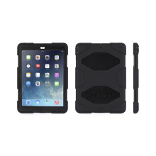 Apple IPad Air Griffin Survivor Case, Black, Black, and Black, Retail Packaged (GB36307)