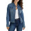 Wrangler Jάκετ Denim Stretch Wrangler Authentics Γυναικείο, Μπλε, X-Large 1