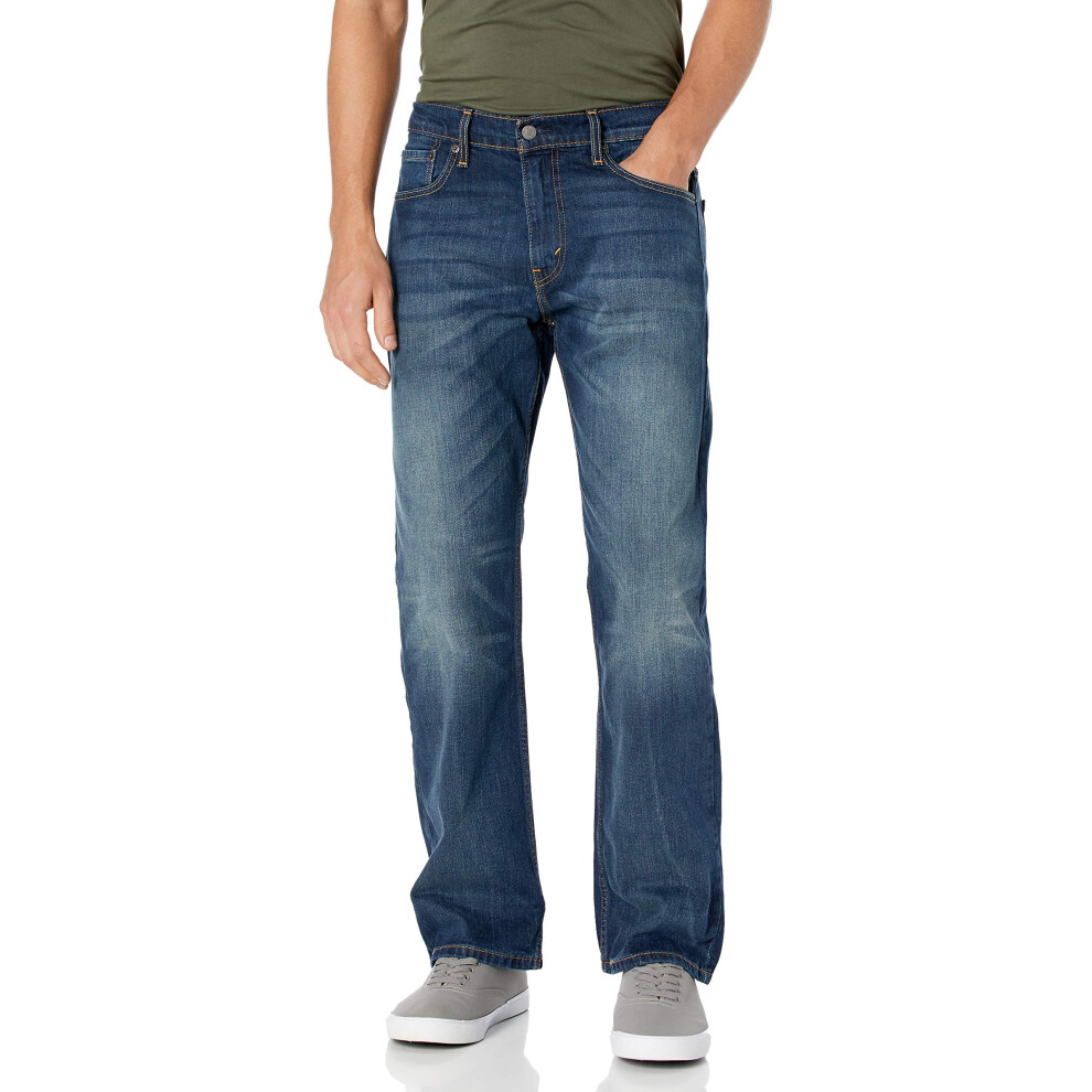 Levi's Men's 569 Loose Straight Fit Jeans, Crosstown-Stretch, 36W x 34L