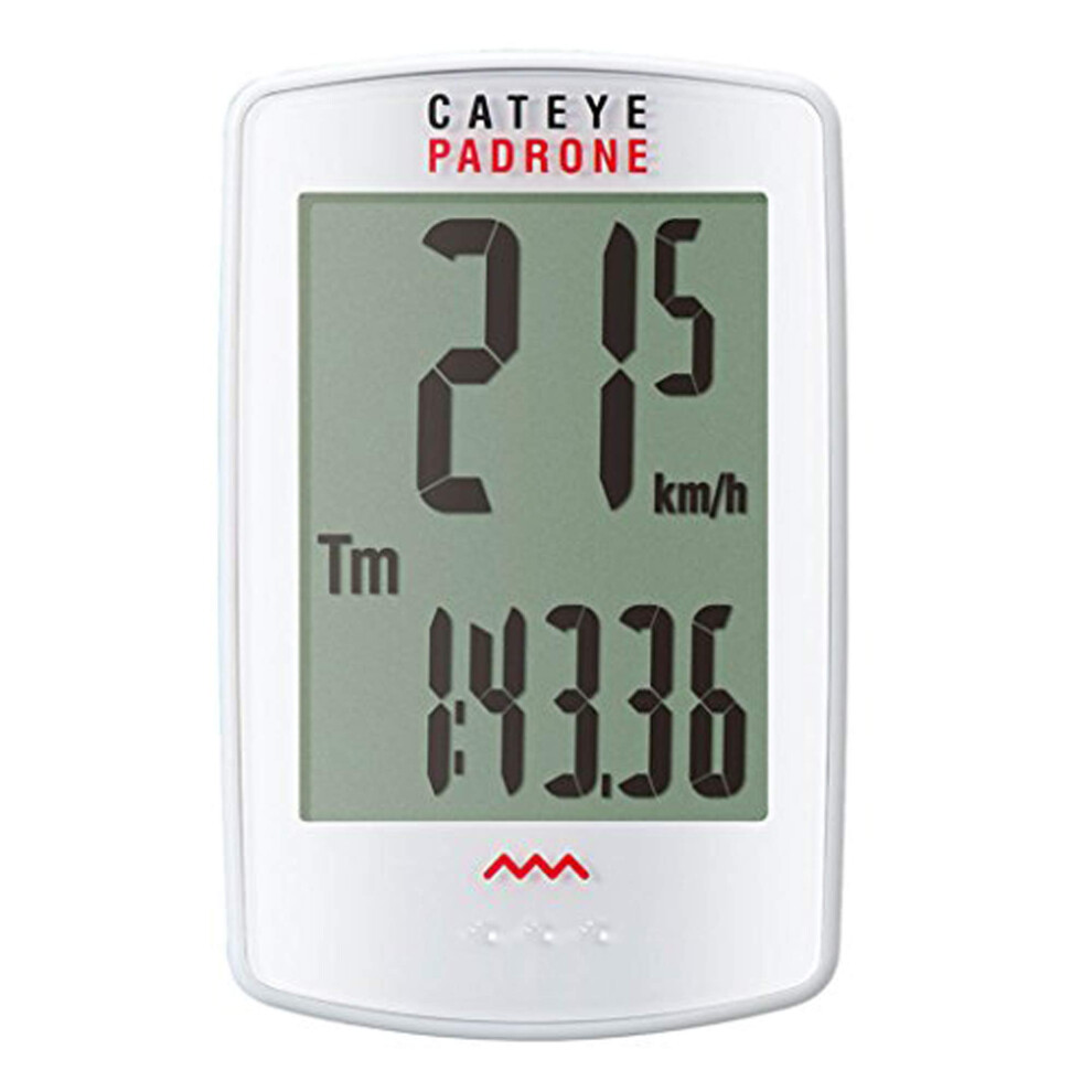 CATEYE, Padrone Wireless Bike Computer, White