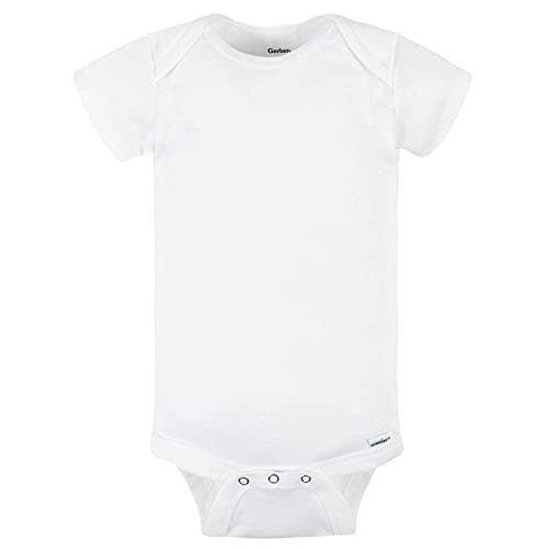 Gerber Gerber Baby 5-Pack Στεγανές Φόρμες, Λευκό, 5T 1