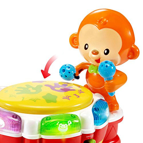 VTech VTech Baby Beats Monkey Drum met Toy Drum^AAA Batterijen (3)^Handleiding 2