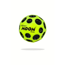 Waboba Moon Ball - Super High Bouncing Ball - Neon Coloured Indoor and Outdoor Ball Ages - Make Pop Sounds - Easy to Grip, Yellow - (65 mm