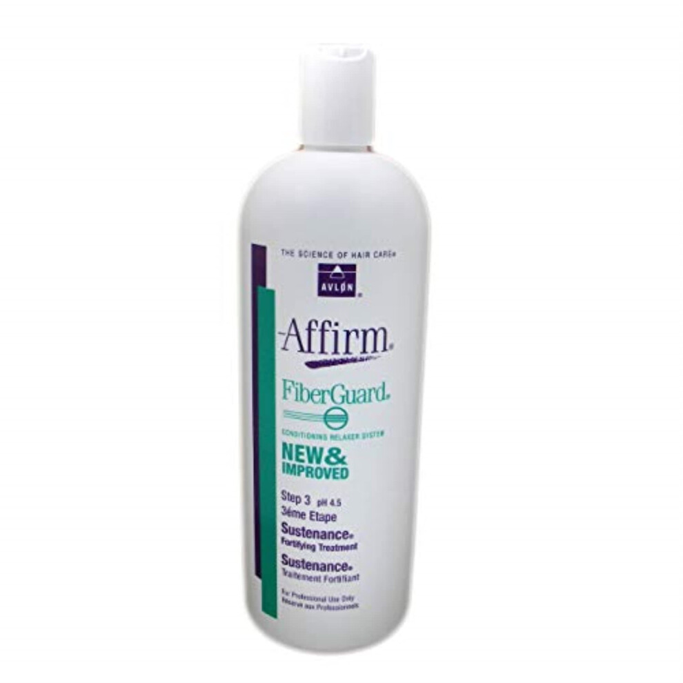 Affirm FiberGuard Sustenance Fortifying Treatment Avlon 32 Oz Treatment For Unisex