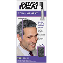 Just For Men Touch Of Grey H?rfarve Sort Gr? (6 Pack)