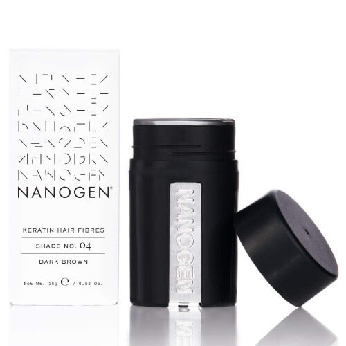 Nanogen Nanogen Ίνες Πυκνώσεως Μαλλιών Καφέ Σκούρο
