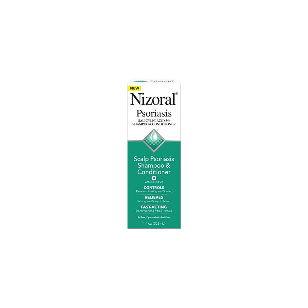 Photos - Hair Product Nizoral Scalp Psoriasis Shampoo & Conditioner, 11 Ounce