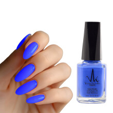 (CL30 Marine Blue) ArganCare Vegan Nail Polish Quick Dry Long lasting