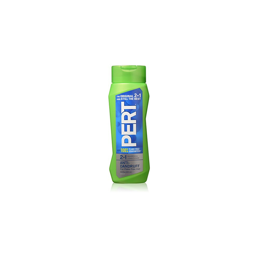 Pert Plus 2 In 1 Shampoo And Conditioner Dandruff Control 13.5 Ounces (Pack Of 2)