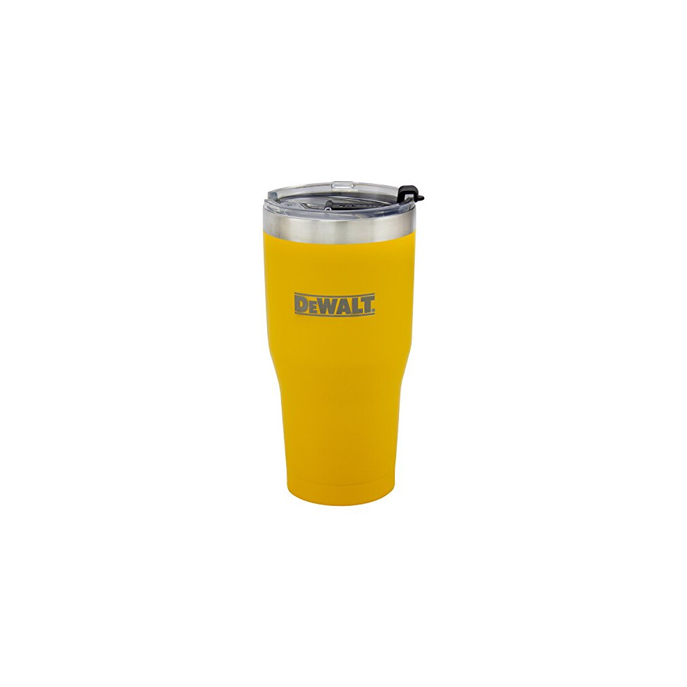 DEWALT Stainless Steel Tumbler, Yellow, 30 Ounce