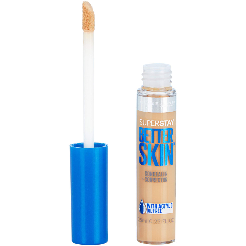 Maybelline New York Superstay Better Skin concealer, Light, 025 Fluid Ounce