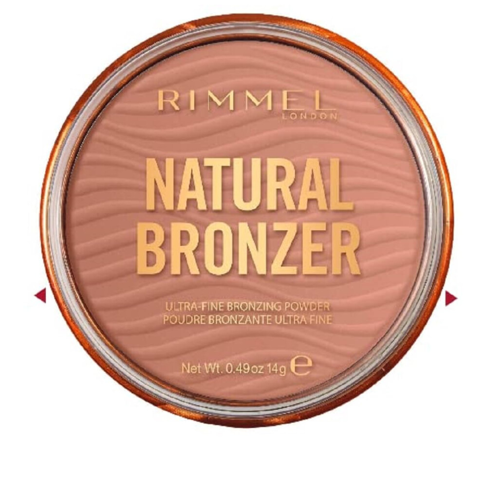 Rimmel London Natural - 021 Sun Light - Bronzer, Matte Finish, 049oz