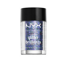 NYX Nyx professionelles Make-up fr Gesicht und Krper, Glitzerviolett, 0,08 Unzen
